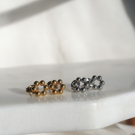 Ball Stud Earrings