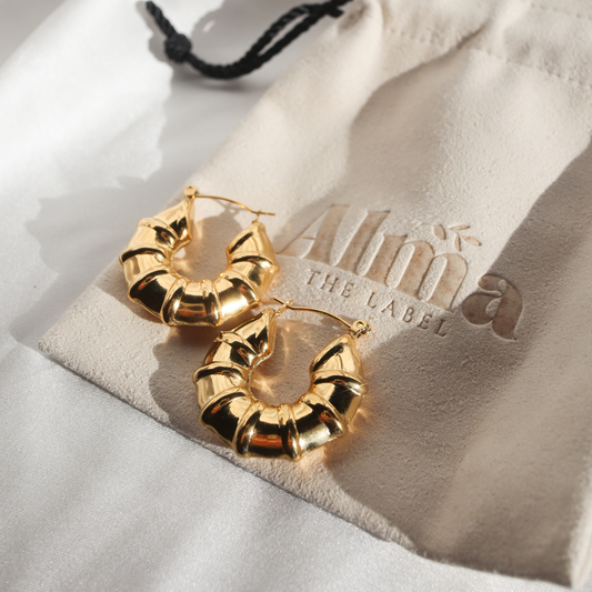 Roma Hollow Chunky Earrings