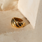 Croissant Adjustable Dome Ring