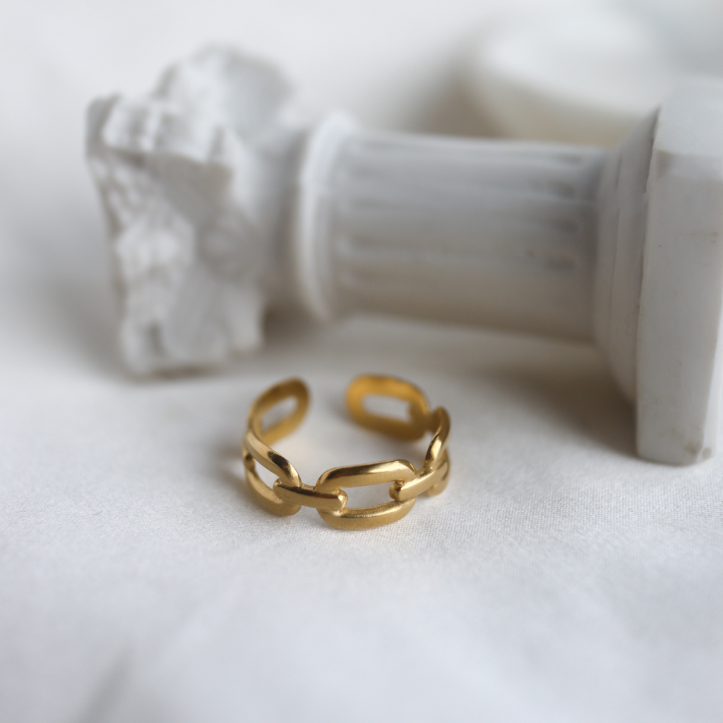 Buckle Up Adjustable Ring