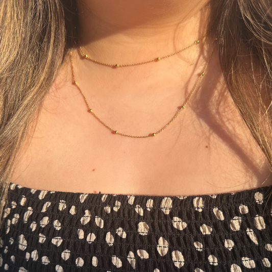 Luna Double Layered Necklace