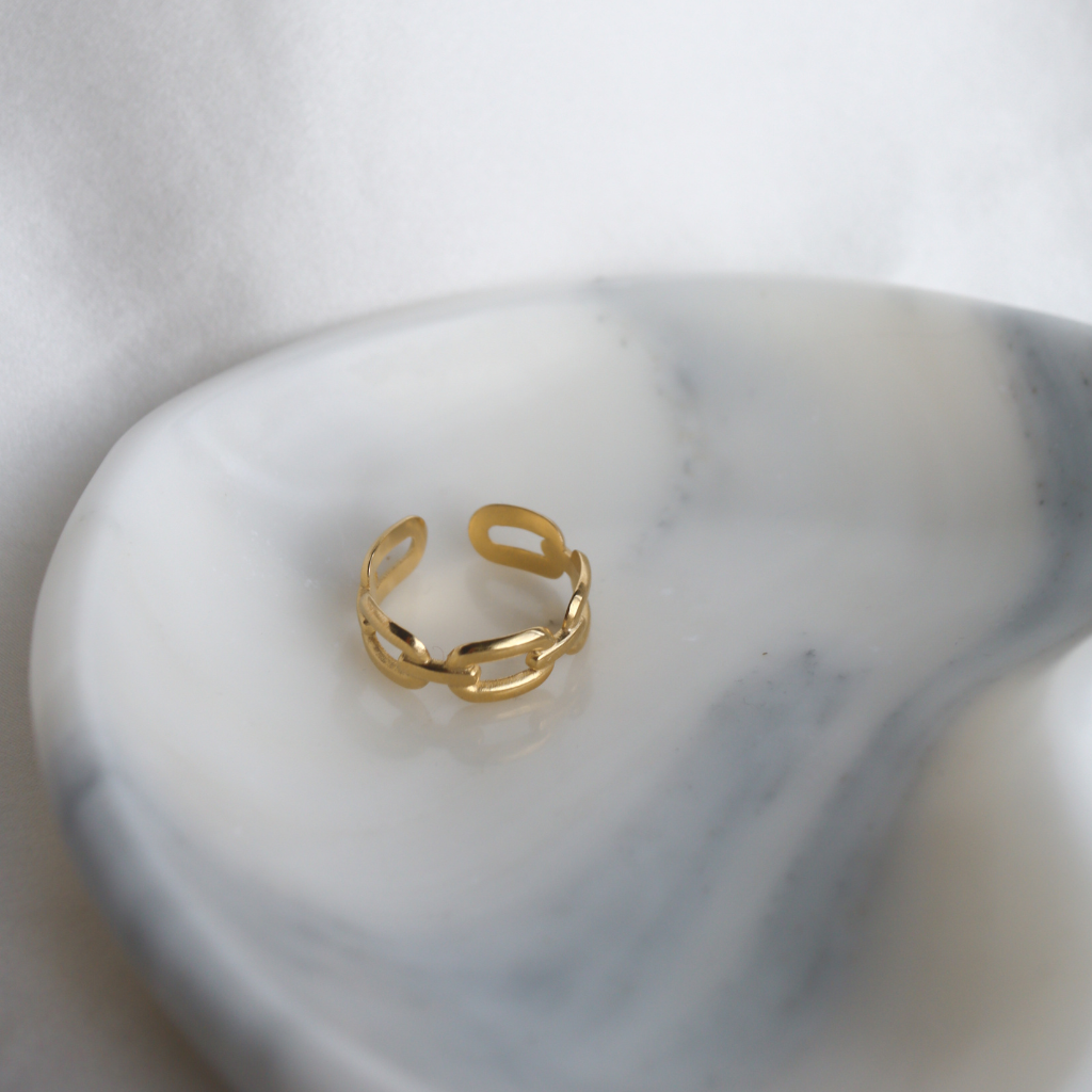 Buckle Up Adjustable Ring