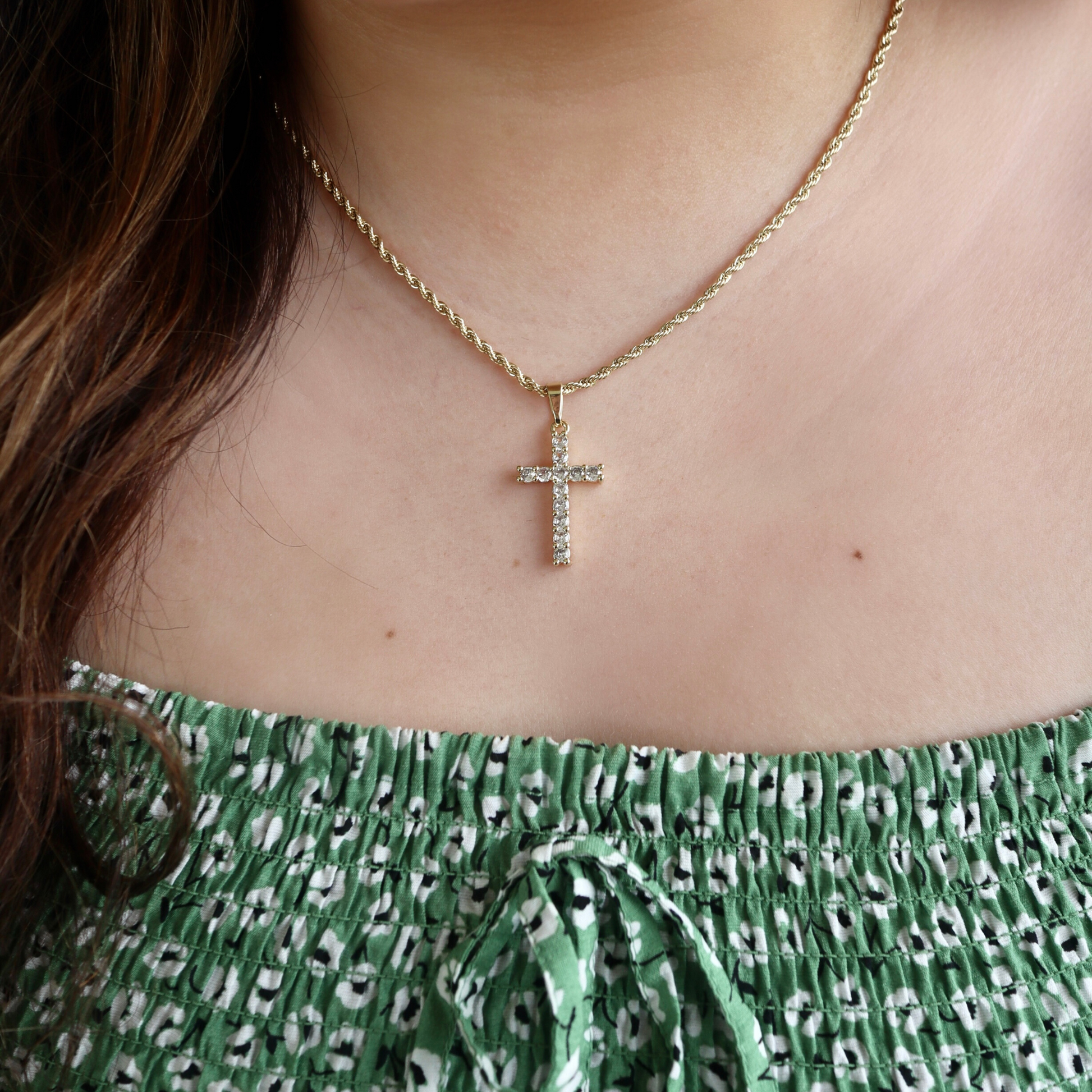 14K 18K Solid Gold Crucifix Cross Necklace, Elegant Real Solid Gold Jesus Cross  Pendant is a Great Gift for Her Him, Gift for Christmas, - Etsy